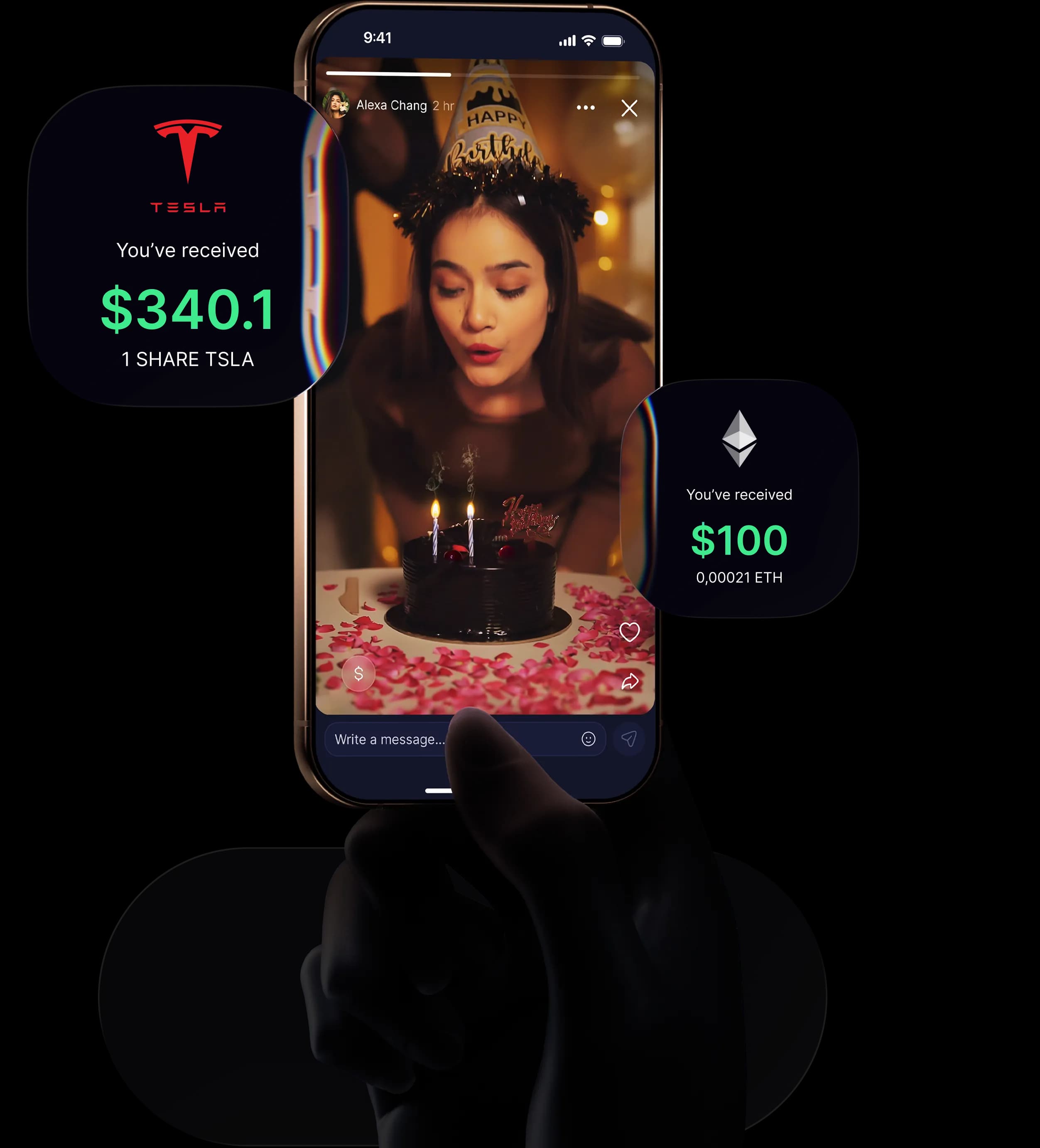 Value Transfer - Stocks and Crypto